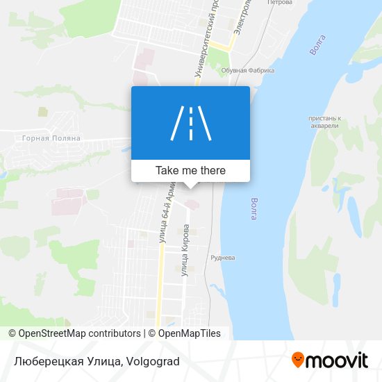 Люберецкая Улица map