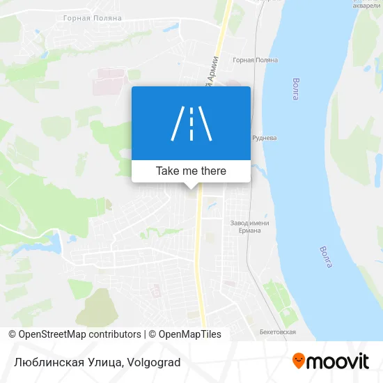Люблинская Улица map