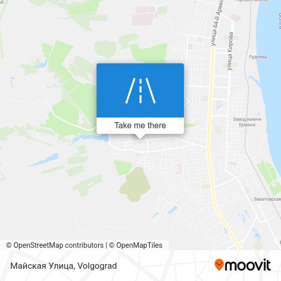Майская Улица map