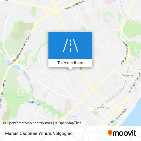 Малая Садовая Улица map
