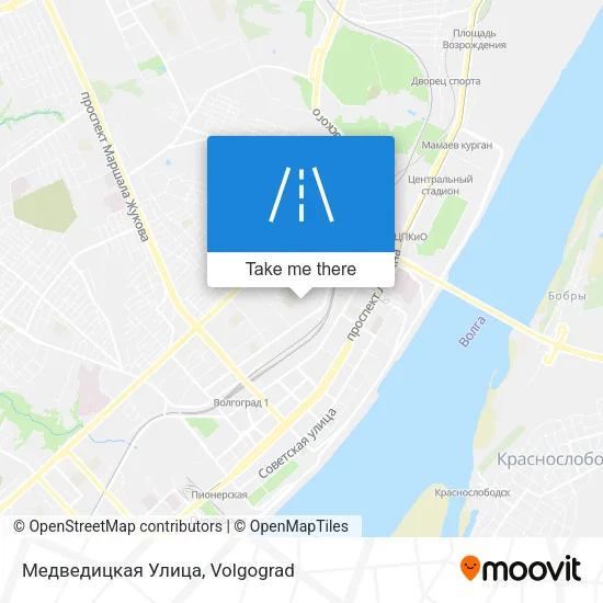 Медведицкая Улица map