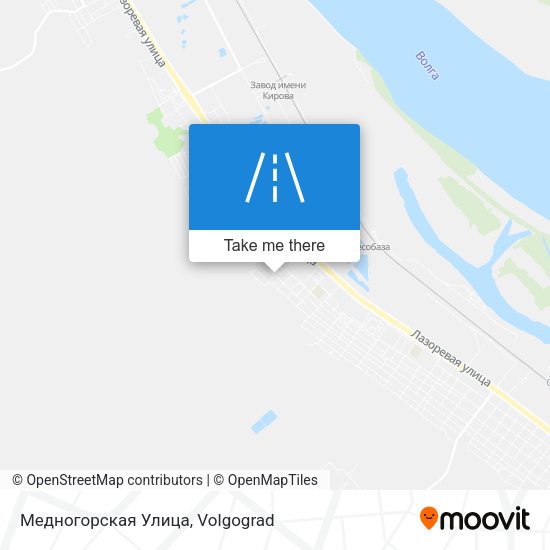 Медногорская Улица map