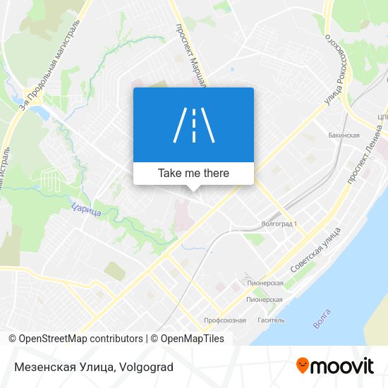 Мезенская Улица map