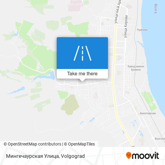 Мингечаурская Улица map