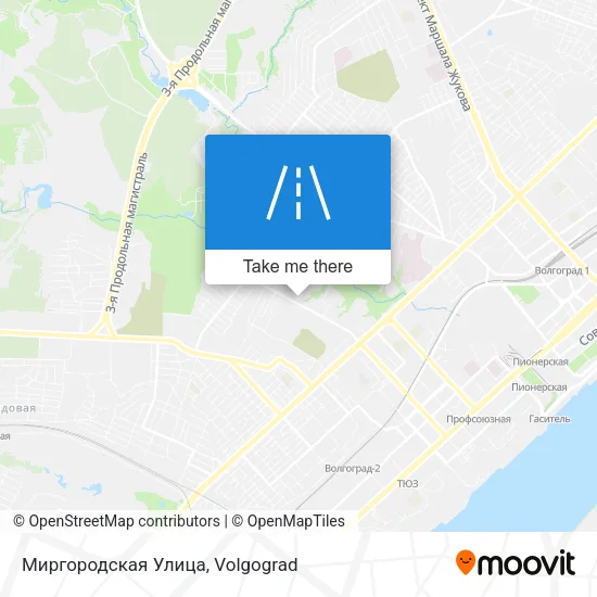 Миргородская Улица map