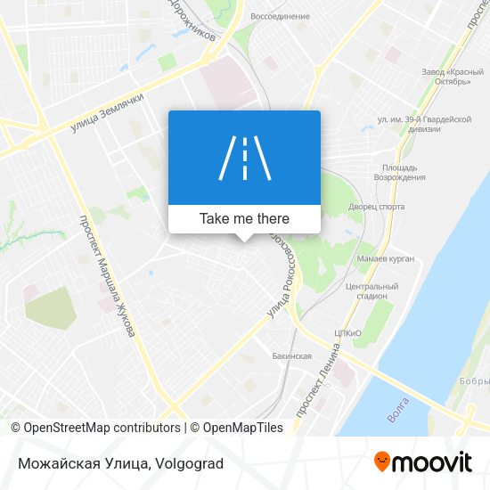 Можайская Улица map
