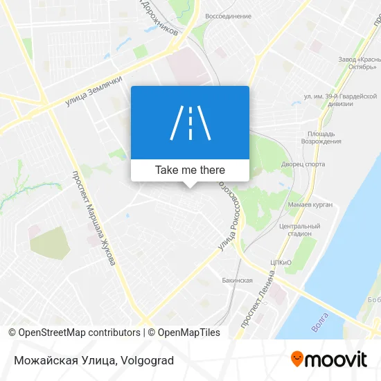 Можайская Улица map