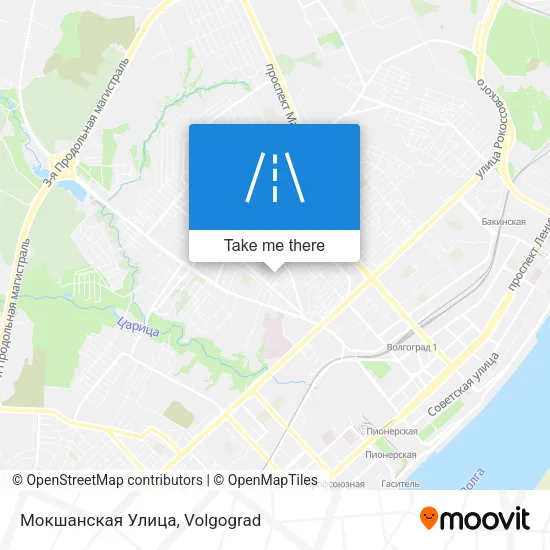 Мокшанская Улица map
