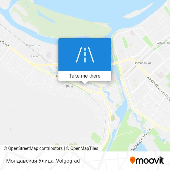 Молдавская Улица map
