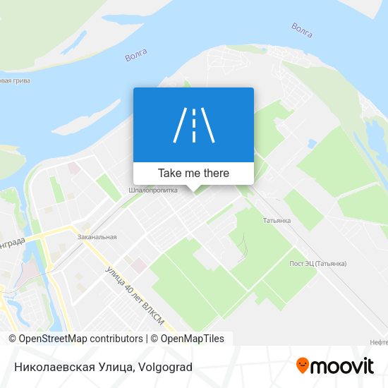 Николаевская Улица map