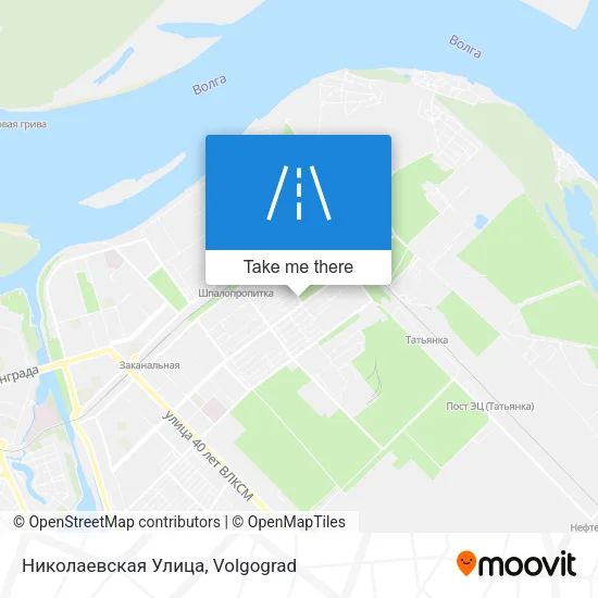 Николаевская Улица map
