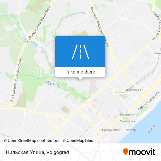 Нильская Улица map
