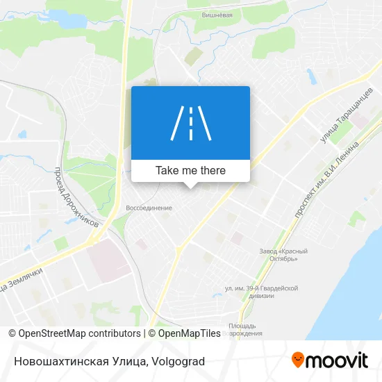 Новошахтинская Улица map
