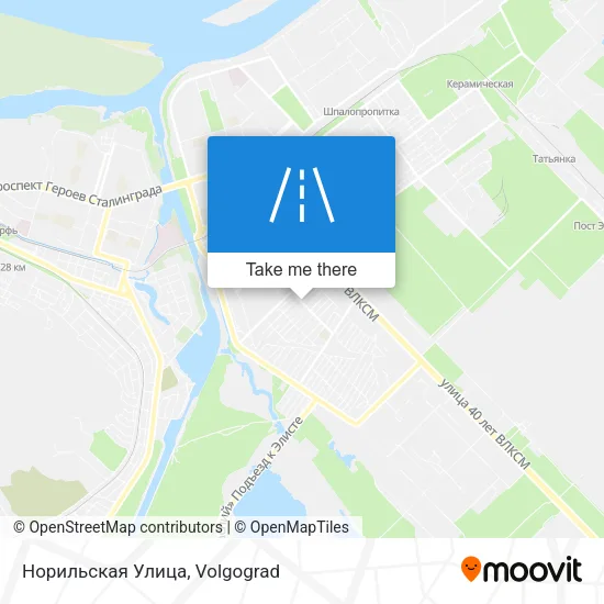 Норильская Улица map