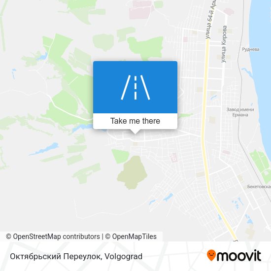 Октябрьский Переулок map