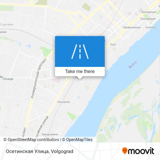 Осетинская Улица map