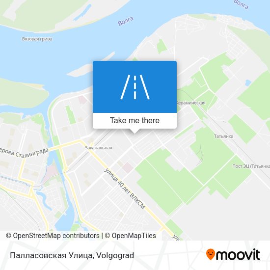 Палласовская Улица map