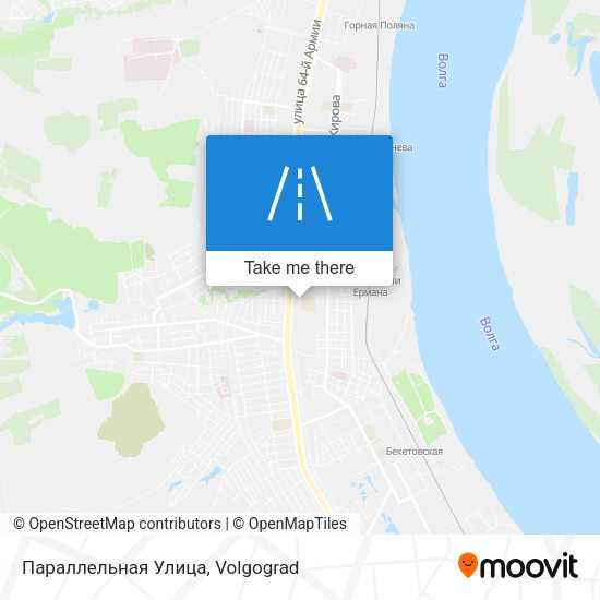 Параллельная Улица map