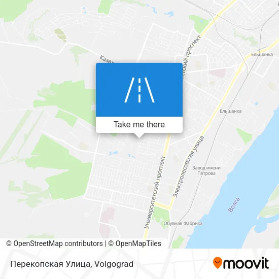 Перекопская Улица map