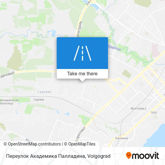 Переулок Академика Палладина map
