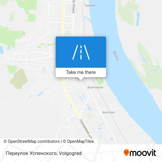 Переулок Успенского map