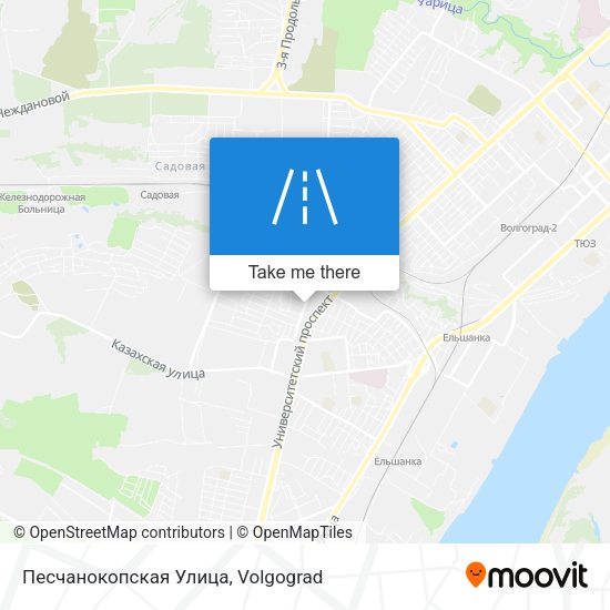 Песчанокопская Улица map