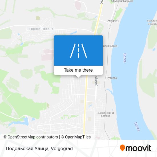 Подольская Улица map