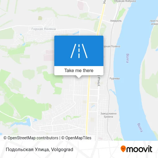 Подольская Улица map