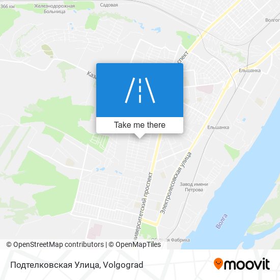 Подтелковская Улица map