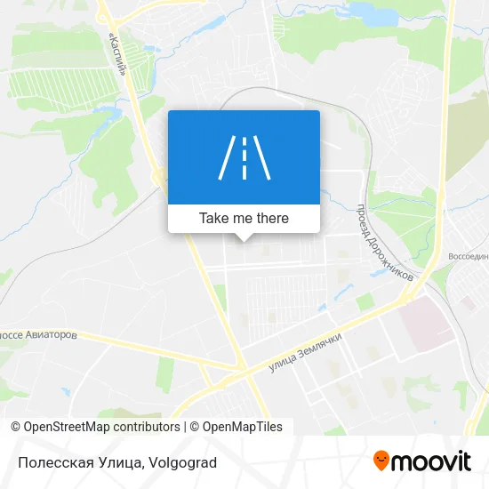 Полесская Улица map