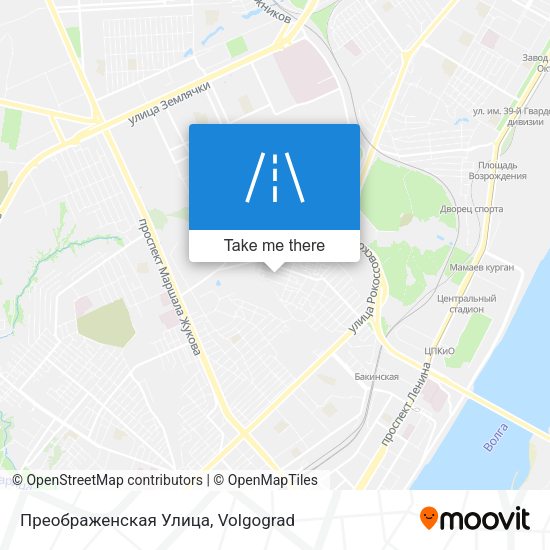 Преображенская Улица map