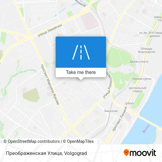 Преображенская Улица map