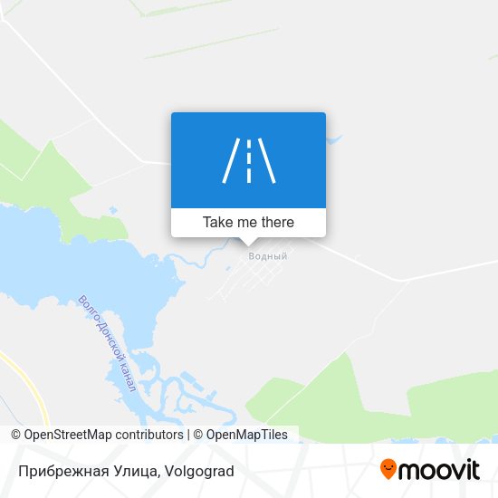 Прибрежная Улица map
