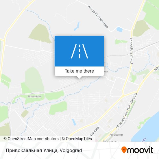 Привокзальная Улица map