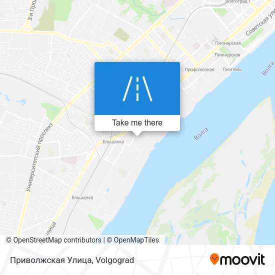 Приволжская Улица map