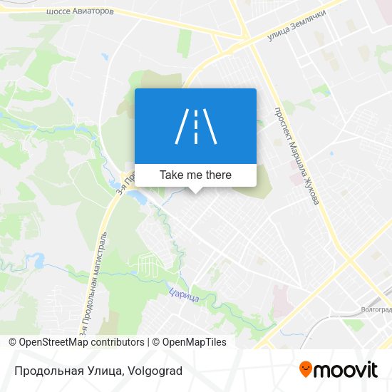 Продольная Улица map