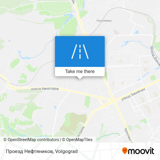 Проезд Нефтяников map