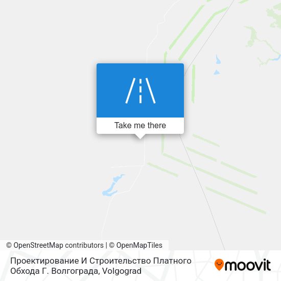 Проектирование И Строительство Платного Обхода Г. Волгограда map