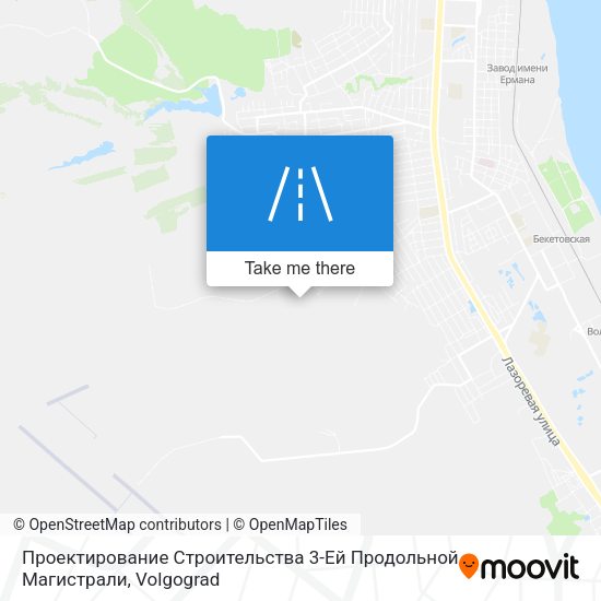 Проектирование Строительства 3-Ей Продольной Магистрали map