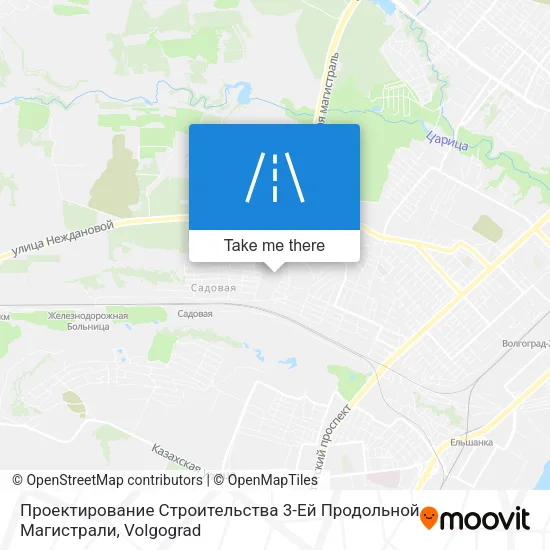 Проектирование Строительства 3-Ей Продольной Магистрали map
