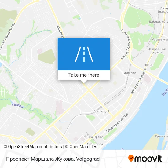 Проспект Маршала Жукова map