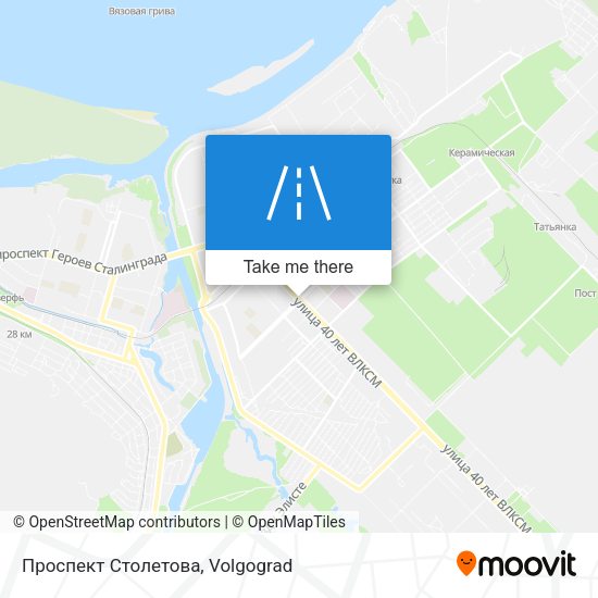 Проспект Столетова map