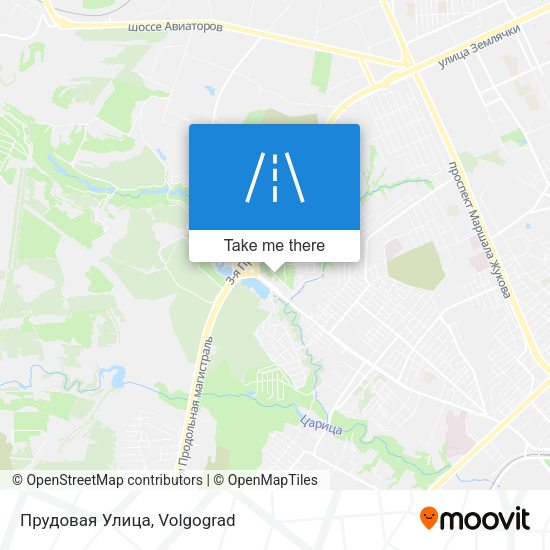 Прудовая Улица map