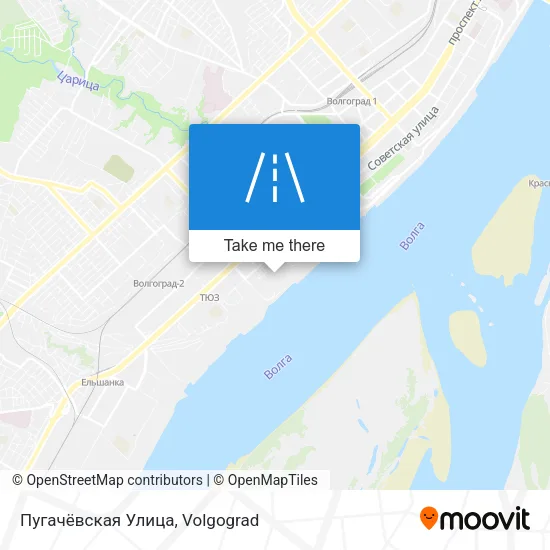 Пугачёвская Улица map