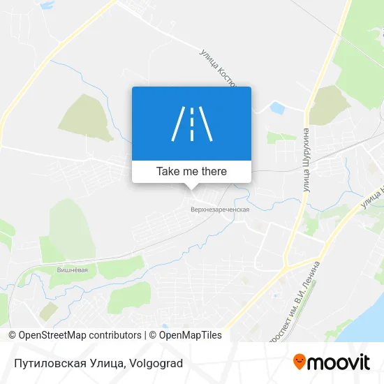 Путиловская Улица map