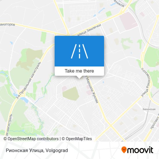 Рионская Улица map