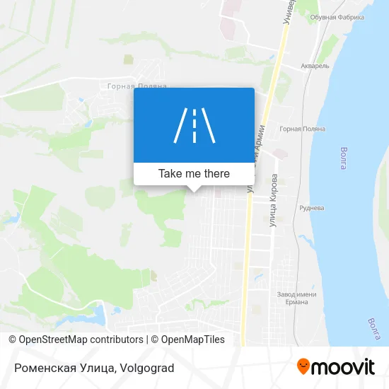 Роменская Улица map