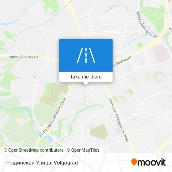 Рощинская Улица map