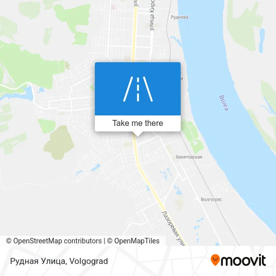 Рудная Улица map