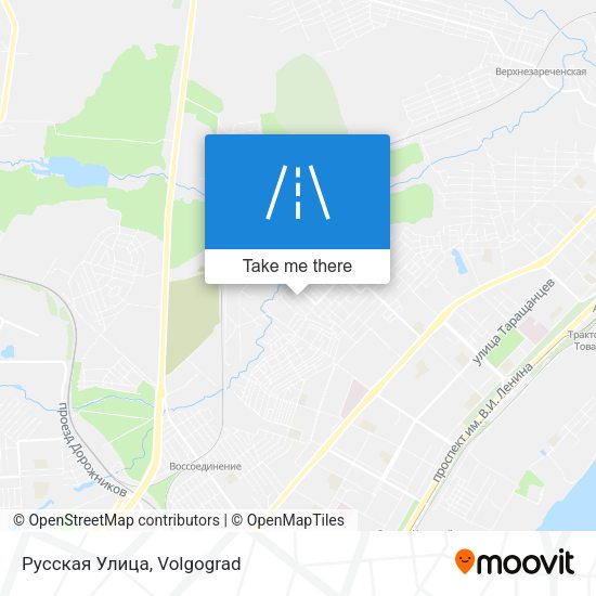 Русская Улица map